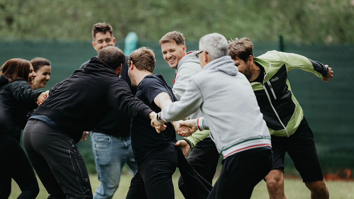 Akce na teambuildingu